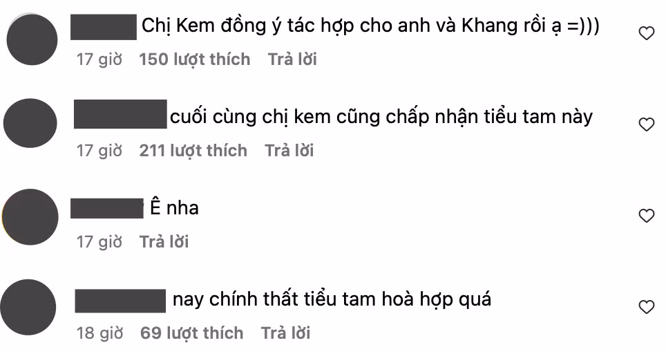 Người thì bất ngờ vì "gia đình hoa hợp", số khác còn hài hước gọi đó là "hợp đồng bán vòng" giữa ba anh em.