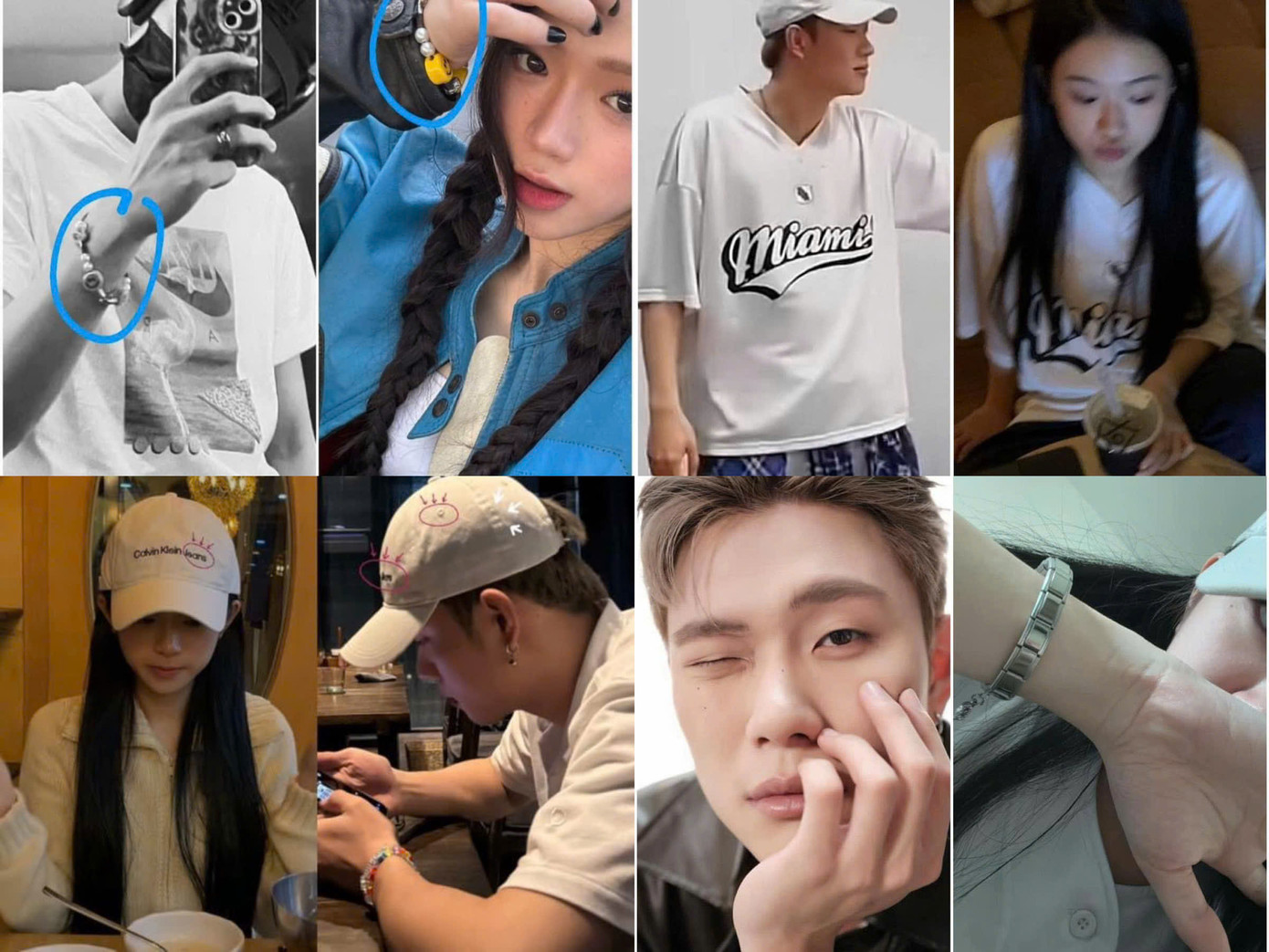 Những "bằng chứng hẹn hò" của cả hai được dân mạng khui ra trước đó.