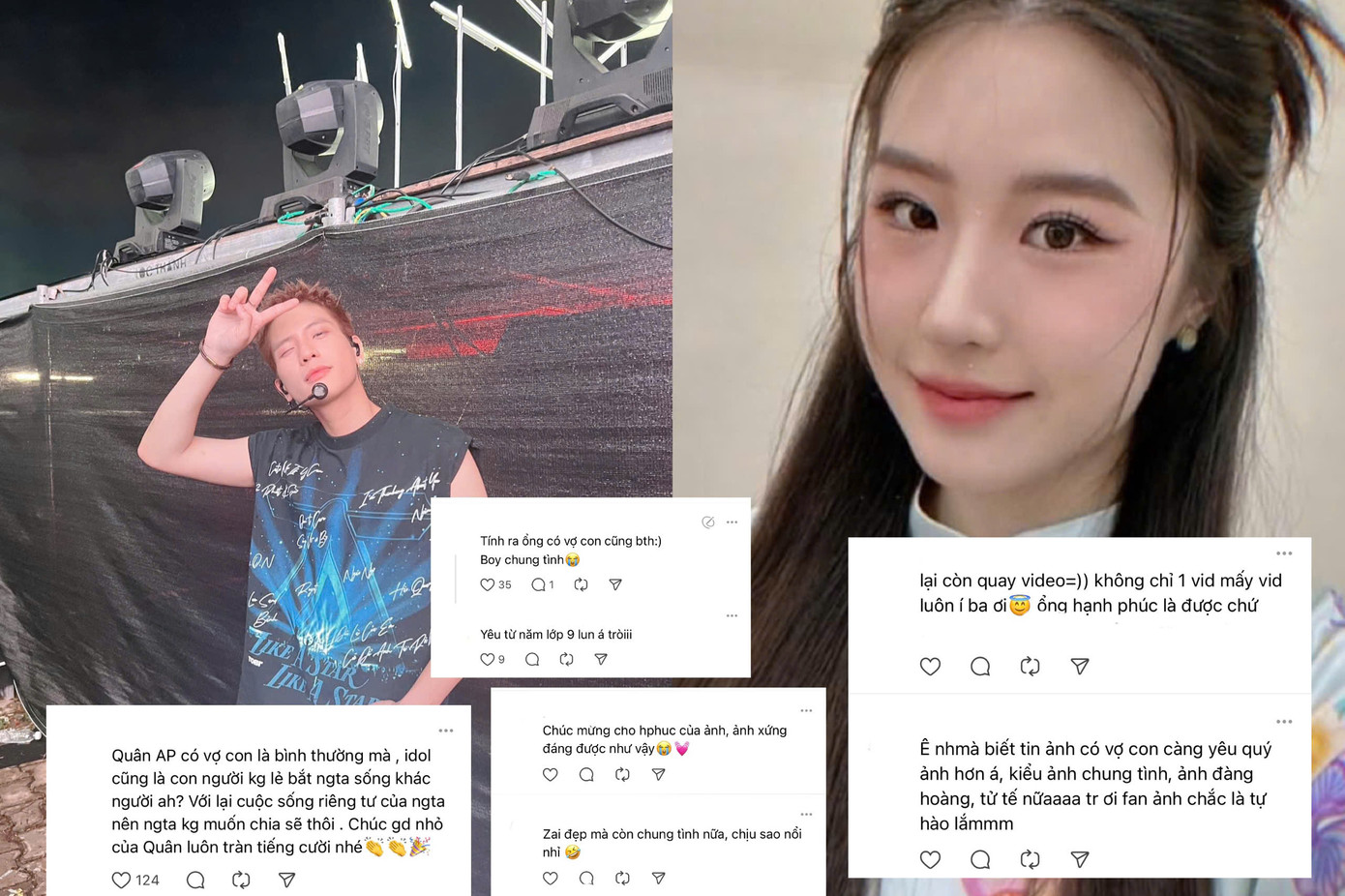 Fan Quân A.P ghi điểm nhờ suy nghĩ thấu hiểu cho thần tượng. Fan Quân A.P ghi điểm nhờ suy nghĩ thấu hiểu cho thần tượng.