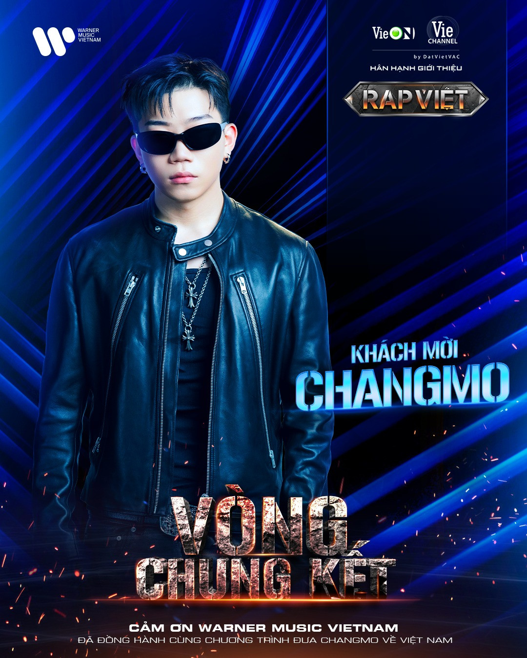 CHANGMO sẽ ngồi ở hàng ghế giám khảo, đồng hành cùng JustaTee và Thái VG để đưa ra những nhận xét &quot;đắt giá&quot; và tìm ra Quán quân năm nay.