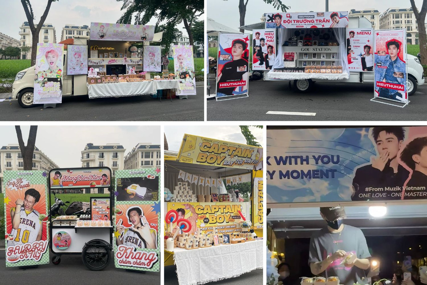 Những hoạt động đồng hành cùng thần tượng ngày càng xuất hiện nhiều hơn.