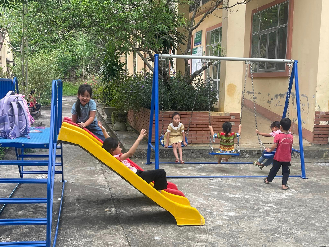 Ảnh: Đoàn thanh niên xã Lùng Vai