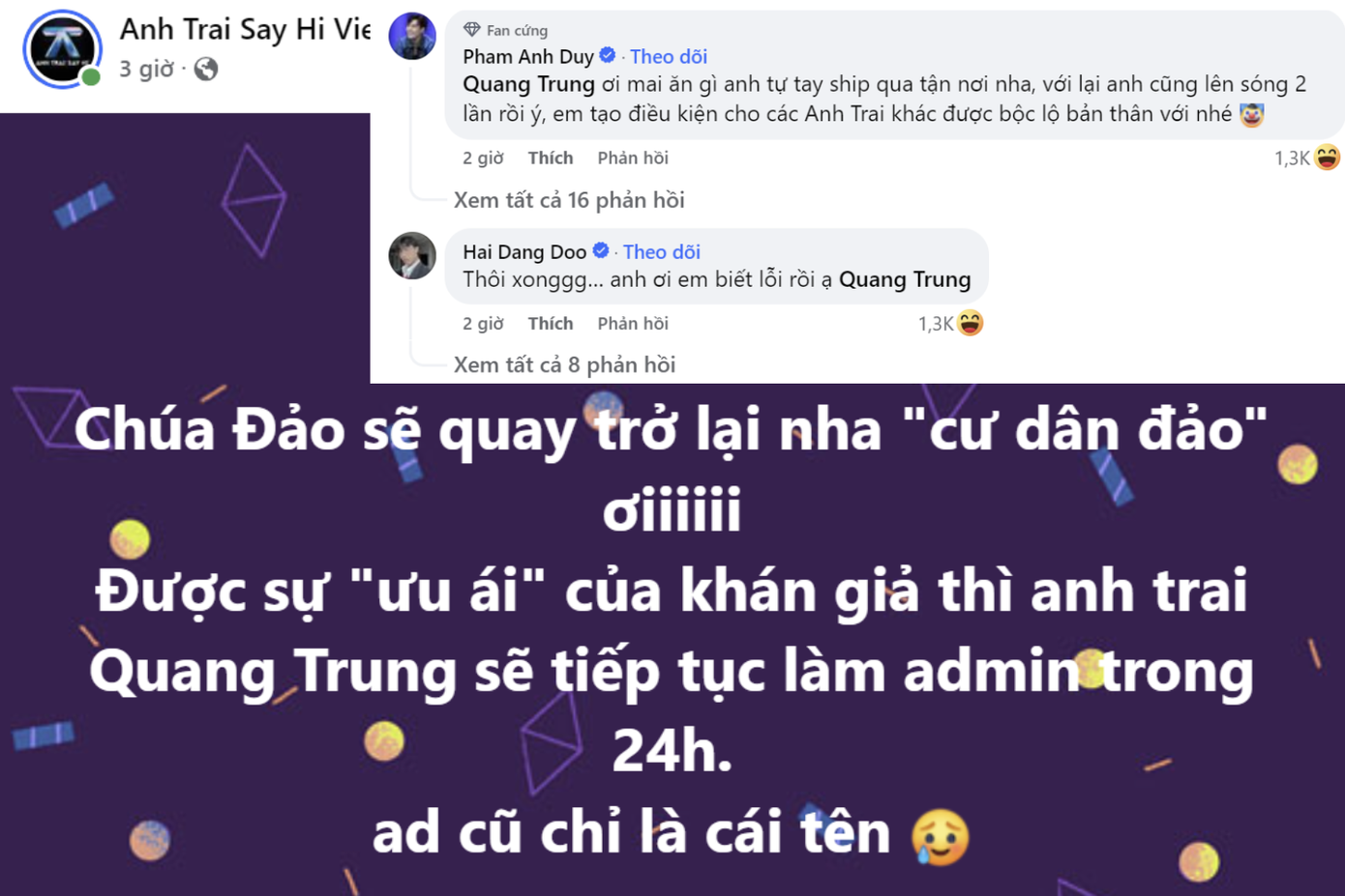 Phạm Anh Duy và Hải Đăng Doo &quot;rén&quot; trước lần trở lại của &quot;Chúa Đảo&quot; Quang Trung.