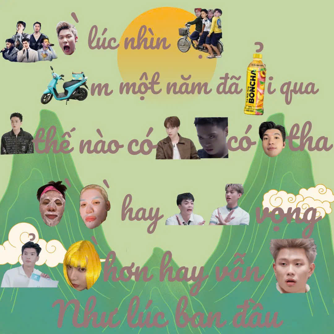 Lời chúc như một mật thư đặc biệt mà các fan truyền tay nhau và chỉ fan mới hiểu được.