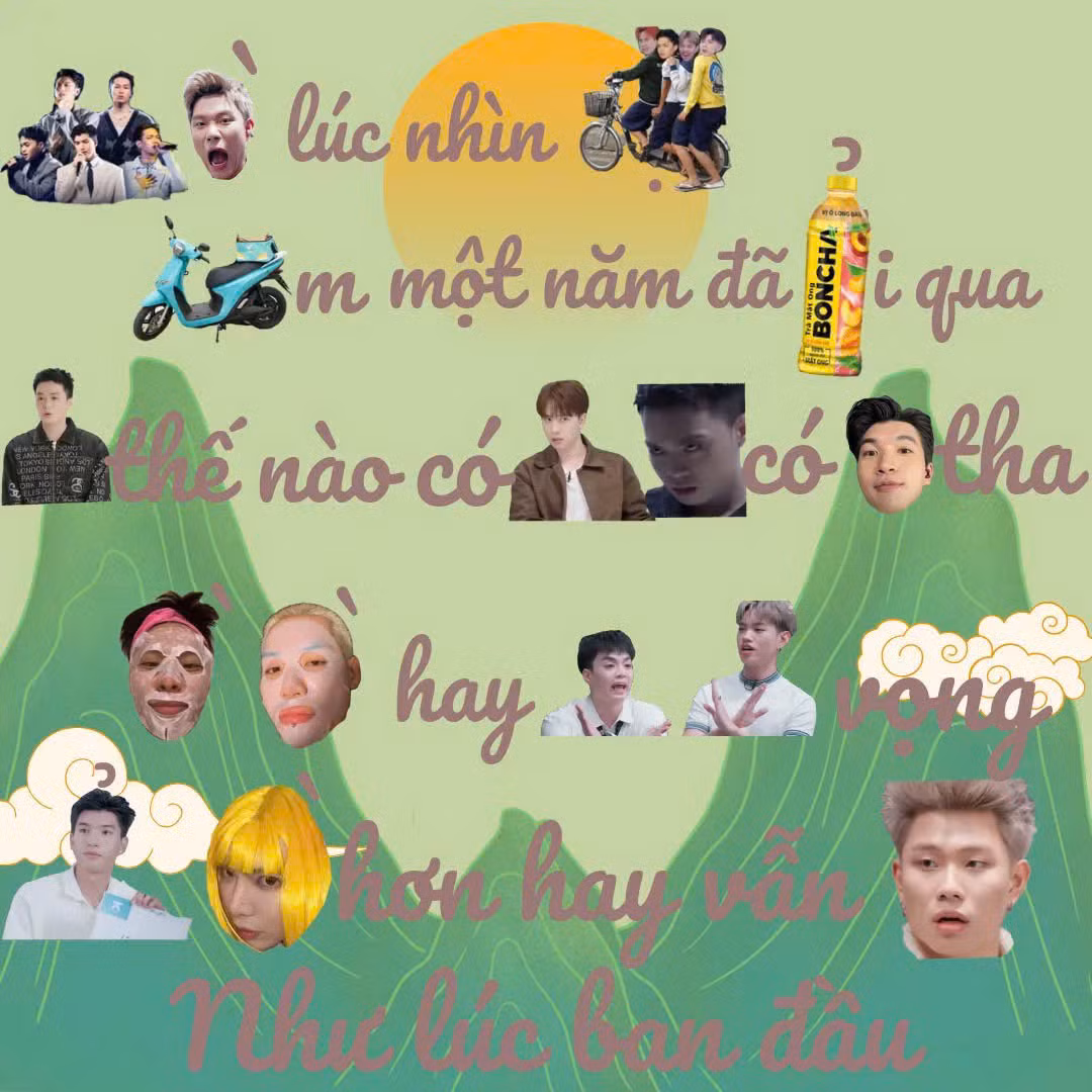Lời chúc như một mật thư đặc biệt mà các fan truyền tay nhau và chỉ fan mới hiểu được.