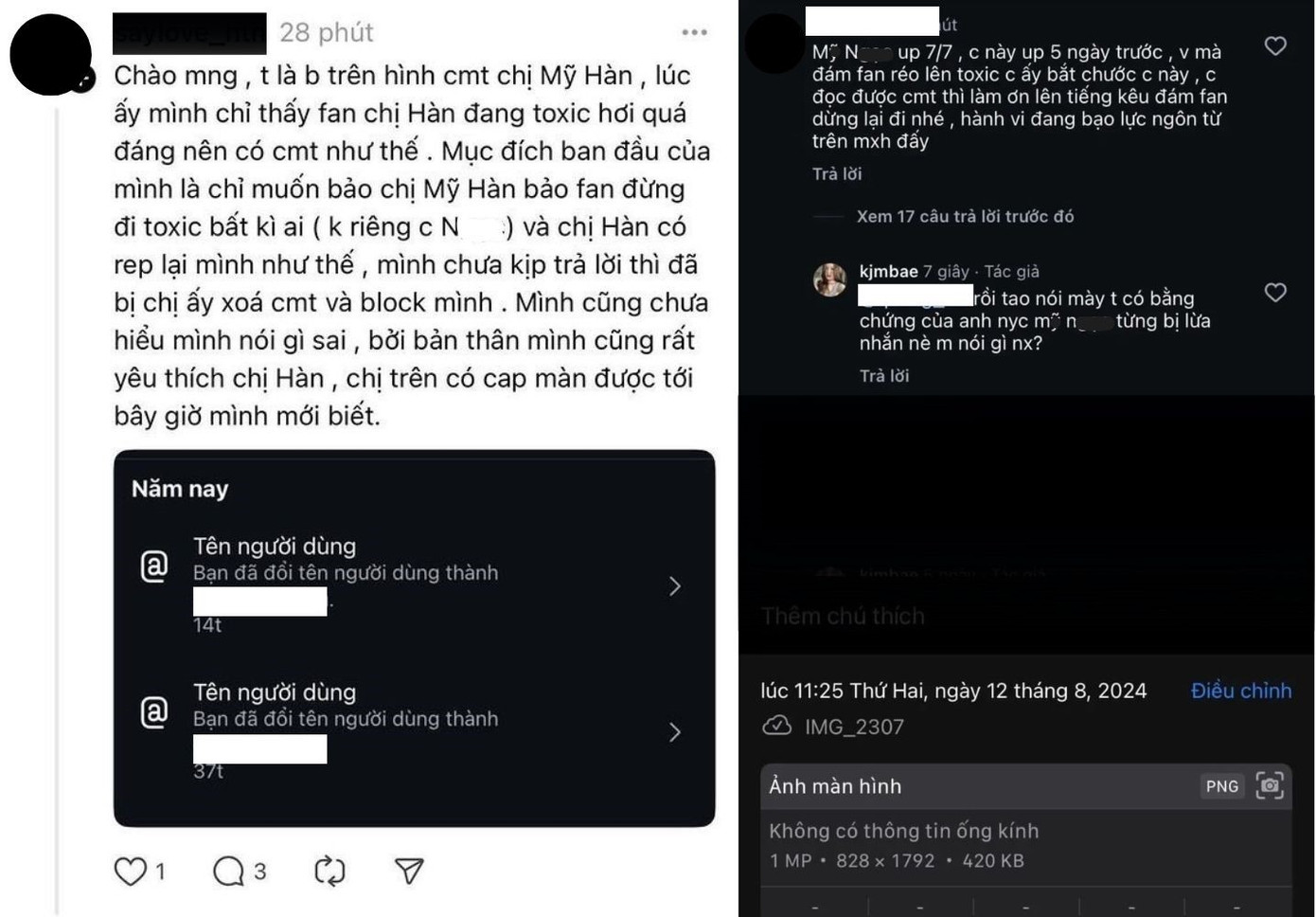 Bình luận ở tài khoản Instagram của Baby Boo bị chụp lại trước khi bị xóa. Bình luận ở tài khoản Instagram của Baby Boo bị chụp lại trước khi bị xóa.