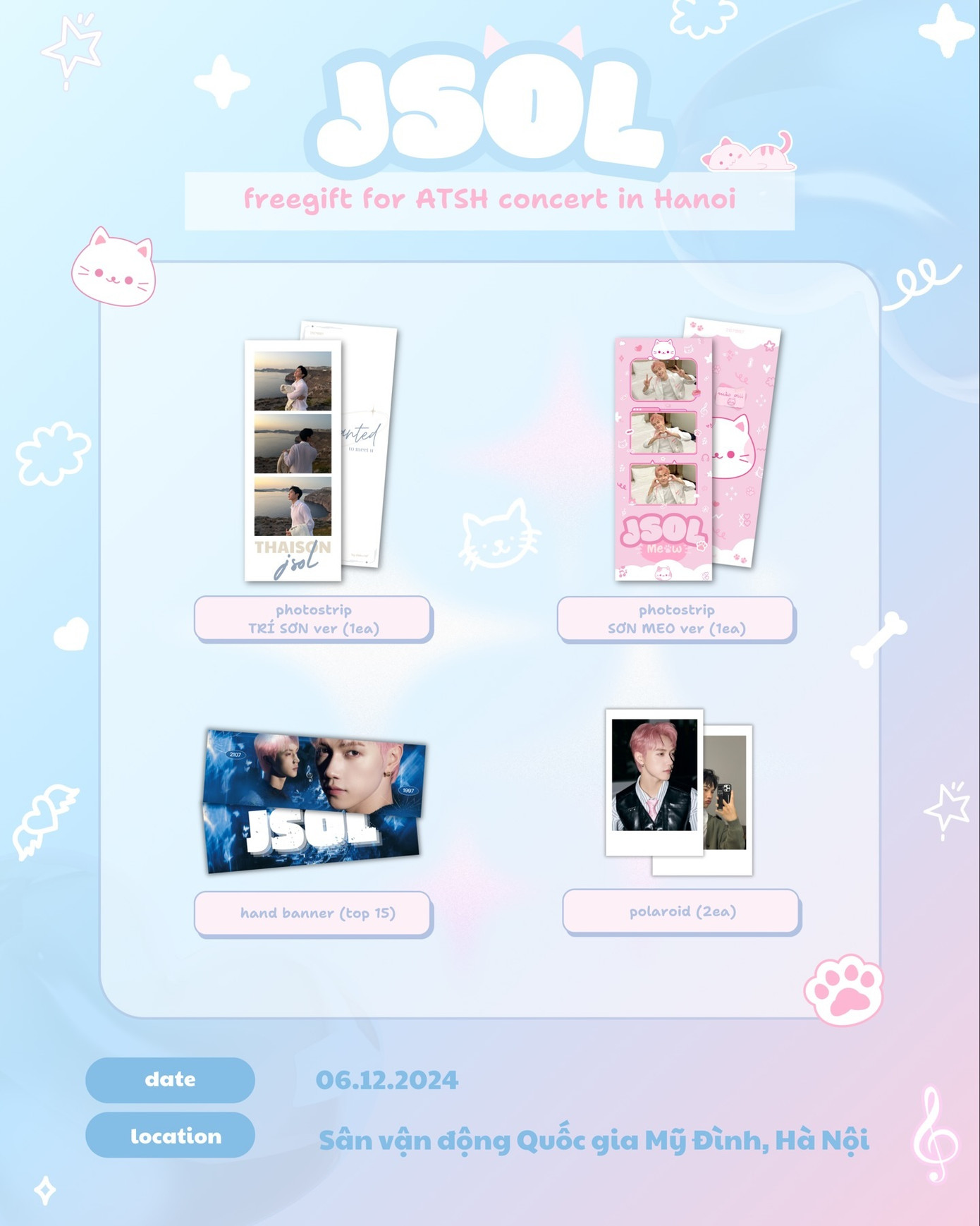 Phần quà của FC JSOL chuẩn bị.