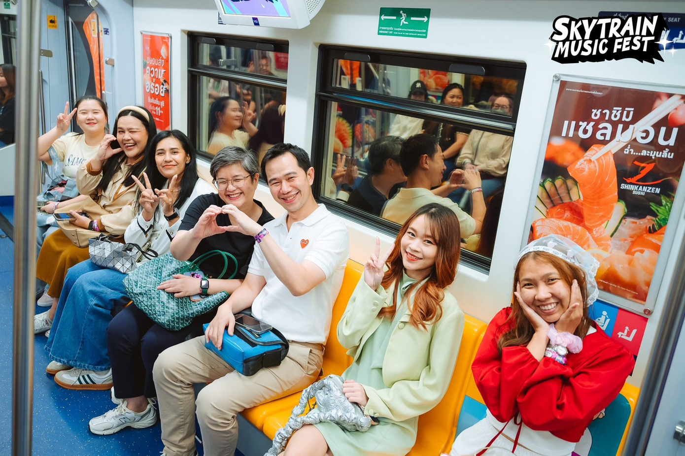 Một phong cách "đu concert" mới ở Thái Lan khiến nhiều người hứng thú.