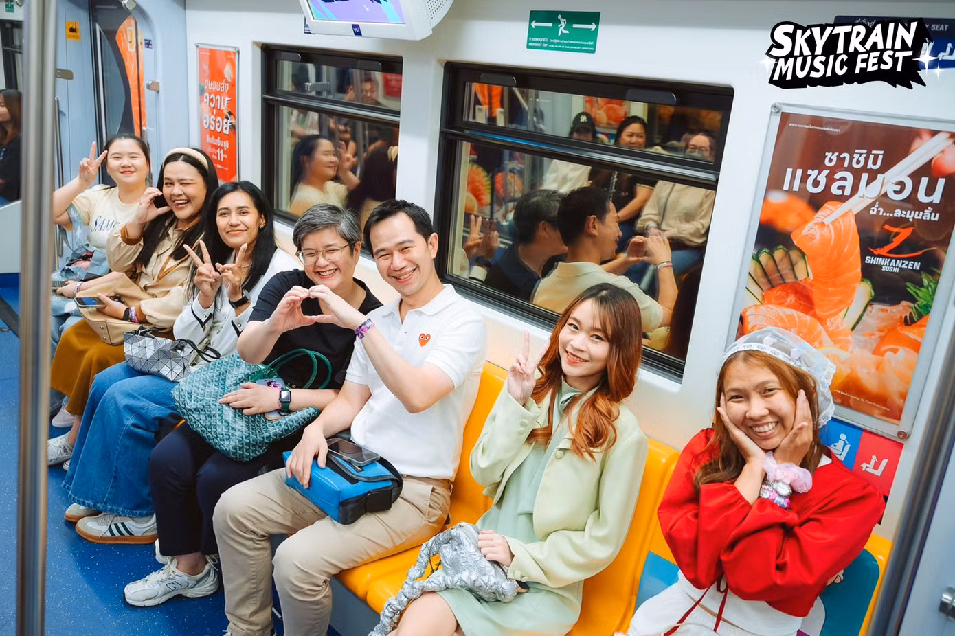 Một phong cách "đu concert" mới ở Thái Lan khiến nhiều người hứng thú.