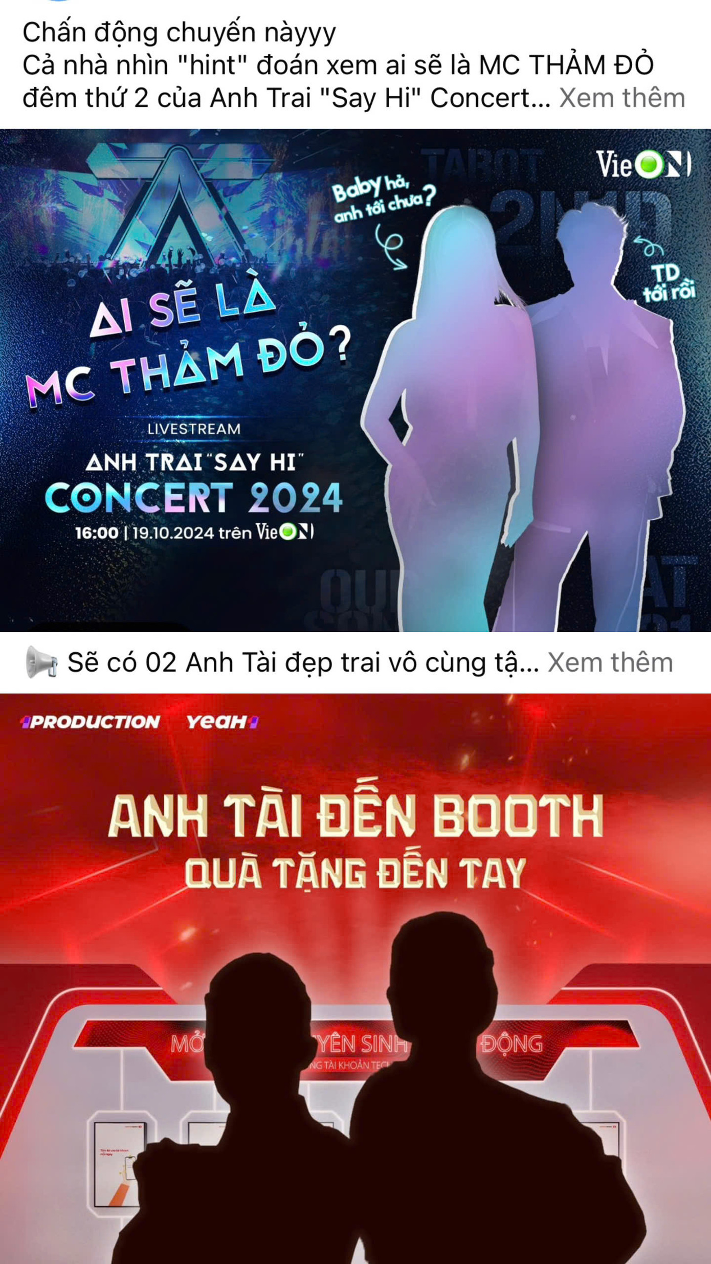 Những sự trùng hợp ngẫu nhiên được cư dân mạng soi ra giữa hai concert.