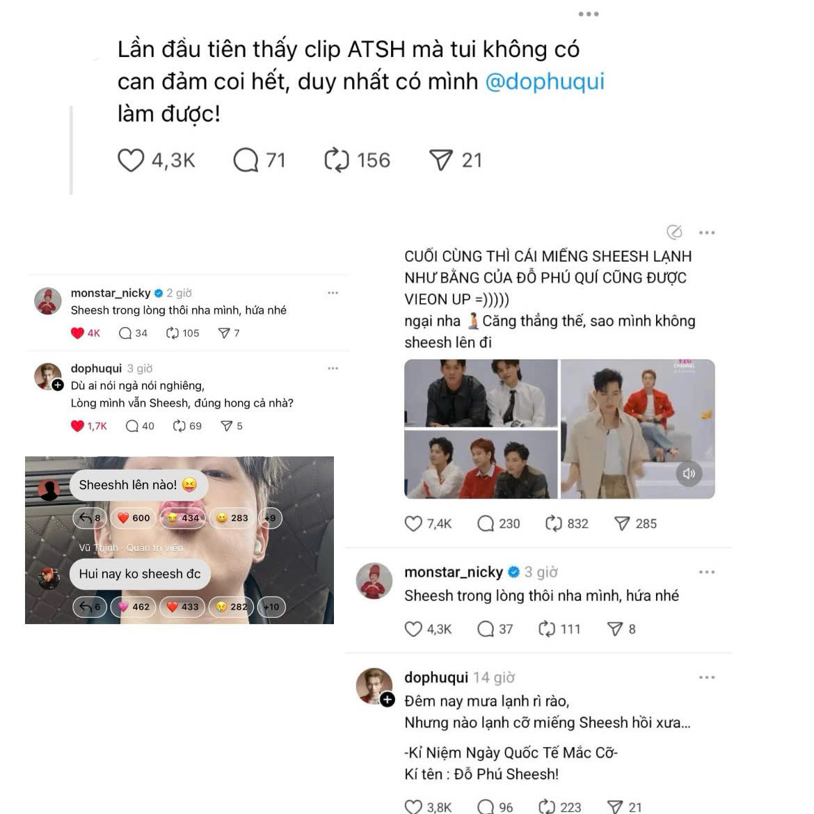 Được biết “Sheesh” là một giai điệu trong ca khúc đình đám của K-Pop.