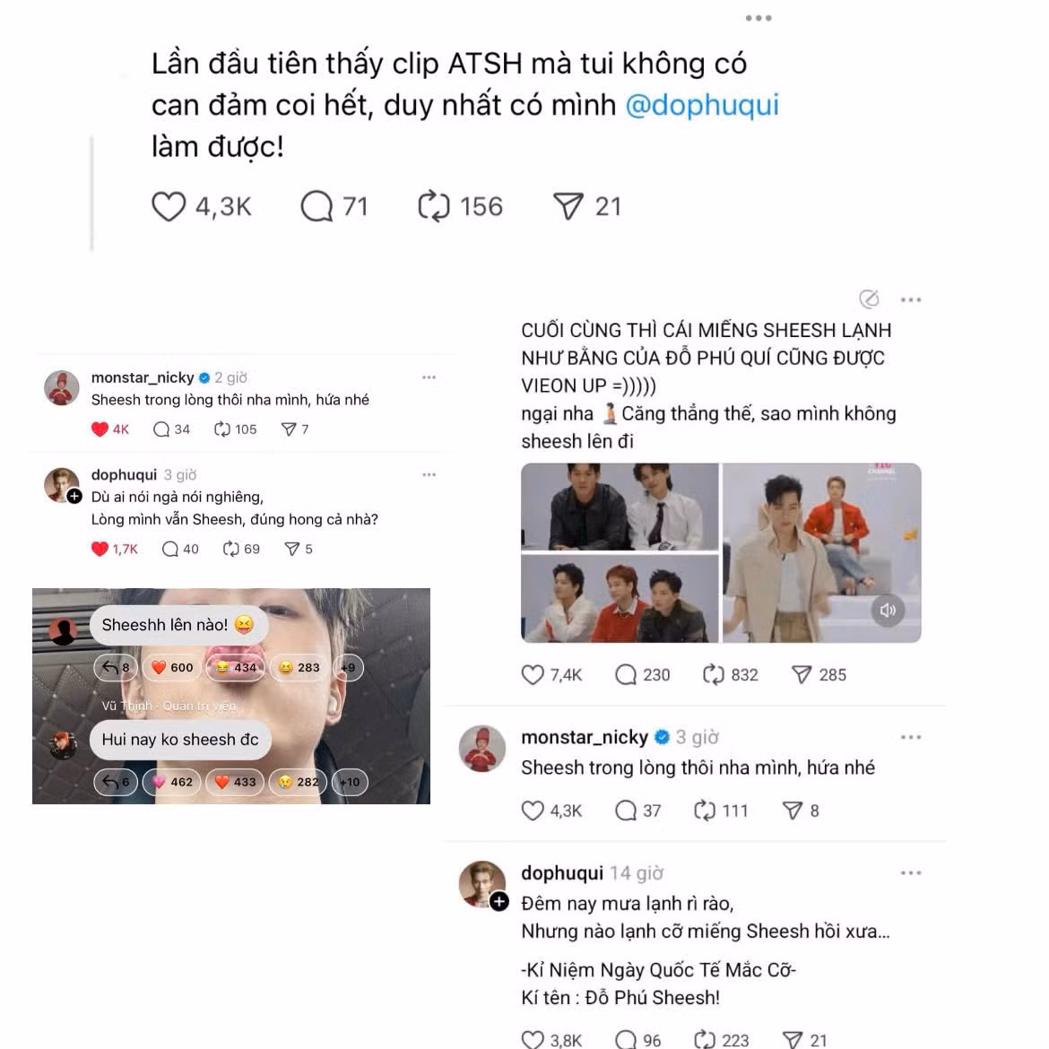 Được biết “Sheesh” là một giai điệu trong ca khúc đình đám của K-Pop.