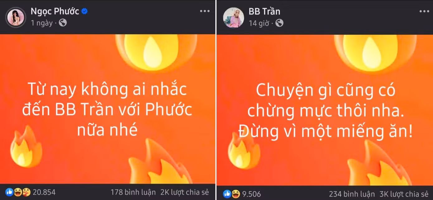 Màn "thổi lửa" của BB Trần và Ngọc Phước hóa ra chỉ là "tiểu phẩm".