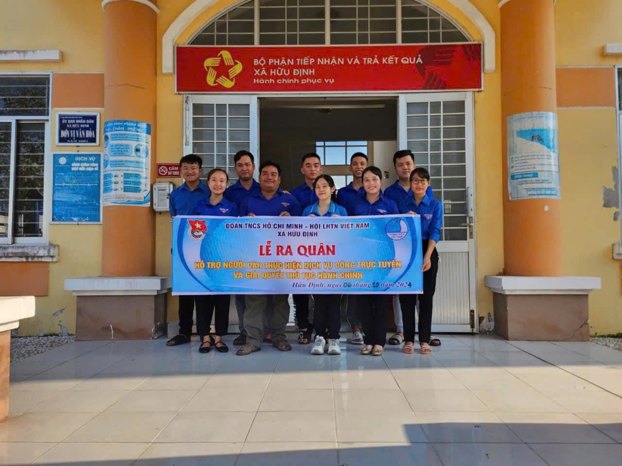 Ảnh: Tuổi Trẻ xã Hữu Định Ảnh: Tuổi Trẻ xã Hữu Định