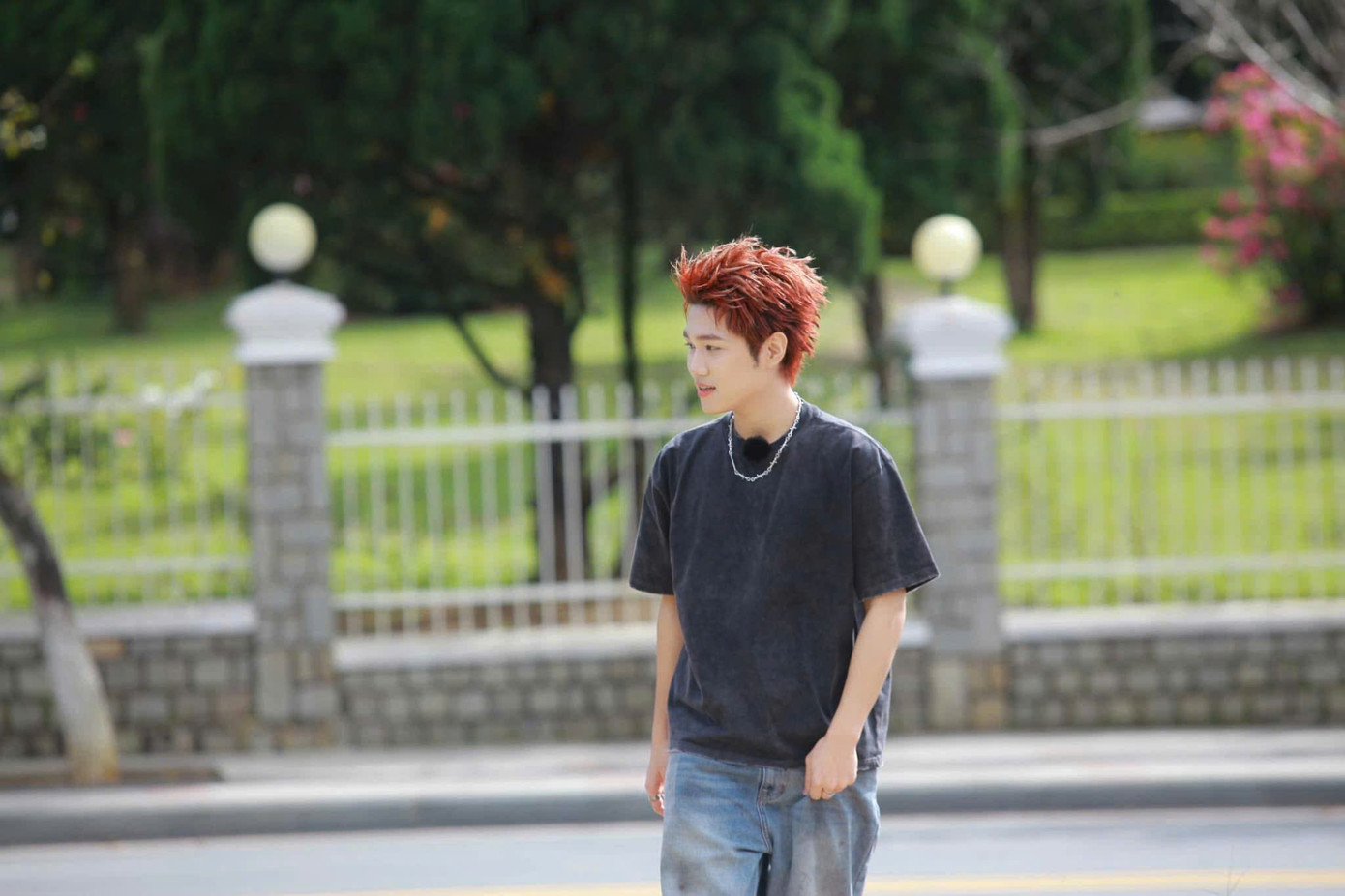 Nam rapper khiến khán giả thích thú bởi sự hài hước tự nhiên trong các pha đối đáp.