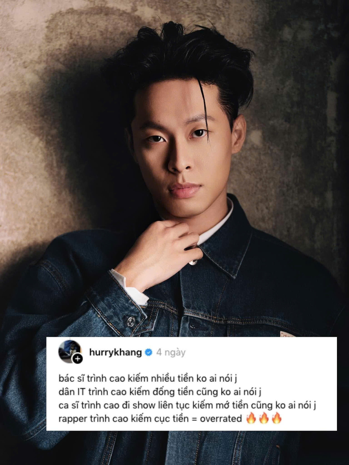 Nguyên văn chia sẻ của HURRYKNG sau khi bài Trình của HIEUTHUHAI được ra mắt. Nguyên văn chia sẻ của HURRYKNG sau khi bài Trình của HIEUTHUHAI được ra mắt.