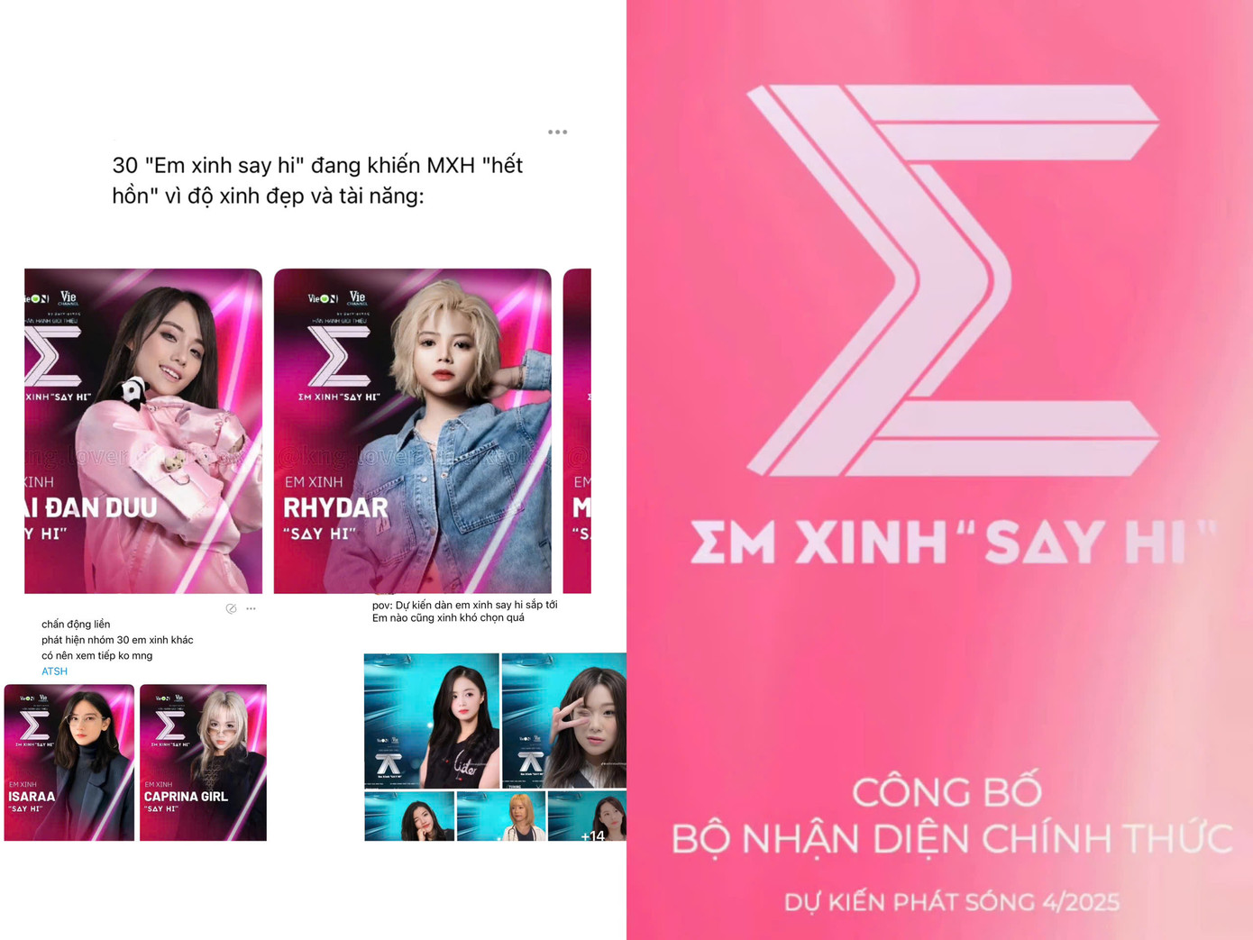 Fan hào hứng nếu hình ảnh này truyền đến tay các Anh trai thì sẽ như thế nào.