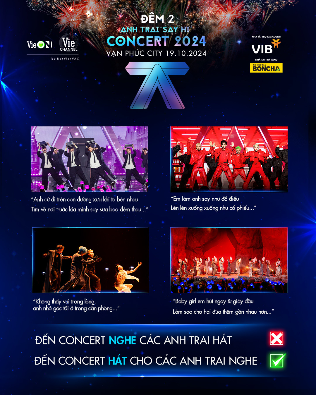 Khán giả đang háo hức chờ đến ngày "hát cho các anh trai nghe". Ảnh: BTC