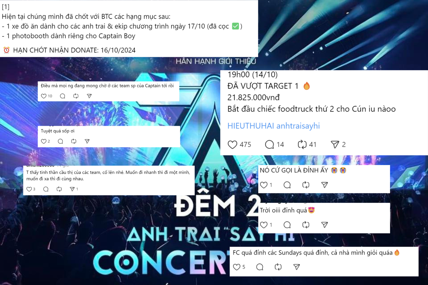 FC HIEUTHUHAI và Captain chuẩn bị kế hoạch cho dự án ủng hộ thần tượng. FC HIEUTHUHAI và Captain chuẩn bị kế hoạch cho dự án ủng hộ thần tượng.