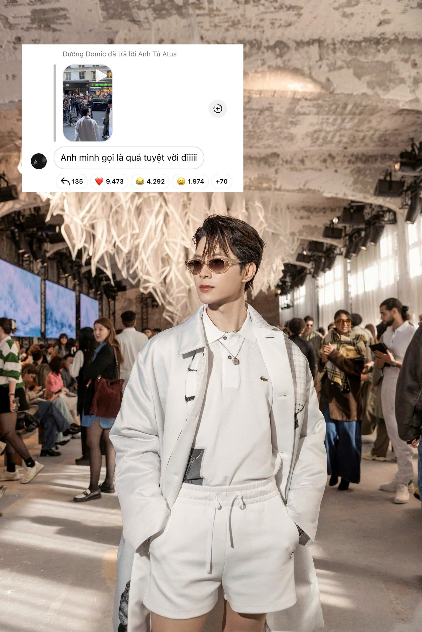 Dàn “Say Hi” cũng thường xuyên theo dõi hoạt động và ủng hộ đàn anh nhiệt tình. Dàn “Say Hi” cũng thường xuyên theo dõi hoạt động và ủng hộ đàn anh nhiệt tình.