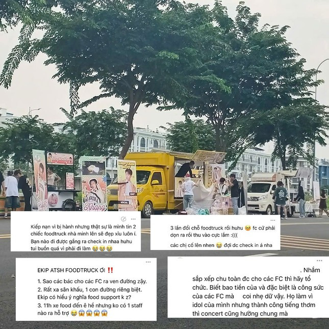 Còn D-2 các FC phải chuẩn bị food truck gấp rút do thông báo đột ngột từ phía BTC. Còn D-2 các FC phải chuẩn bị food truck gấp rút do thông báo đột ngột từ phía BTC.