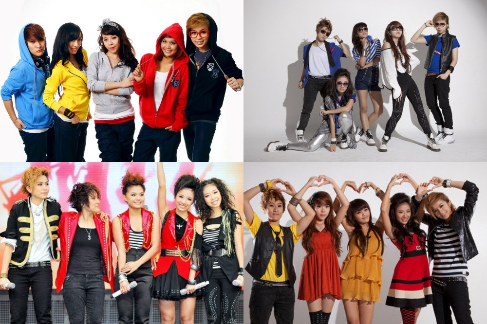 Gil Lê khi hoạt động trong nhóm nhạc nữ X5.