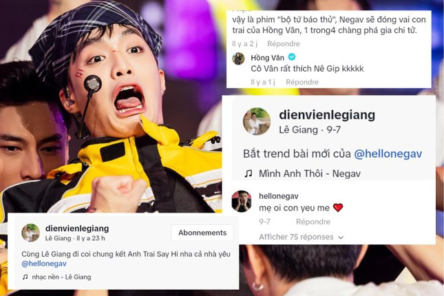 Negav còn chiếm được cảm tình của nhiều “cây đa cây đề” trong showbizViệt. Negav còn chiếm được cảm tình của nhiều “cây đa cây đề” trong showbizViệt.
