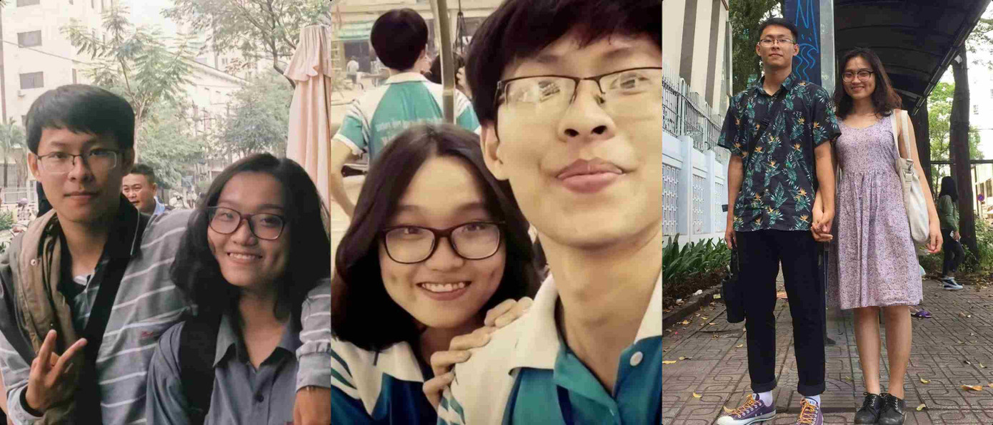 Cả hai đã bên nhau được 9 năm, cùng nhau trưởng thành.