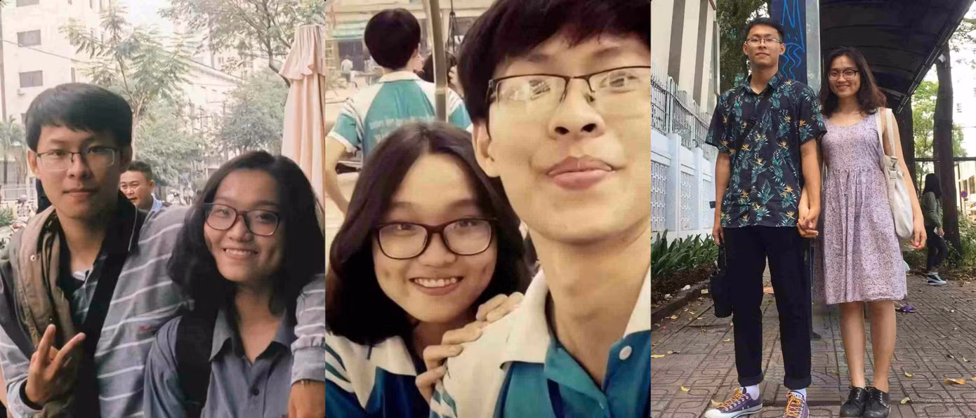 Cả hai đã bên nhau được 9 năm, cùng nhau trưởng thành.