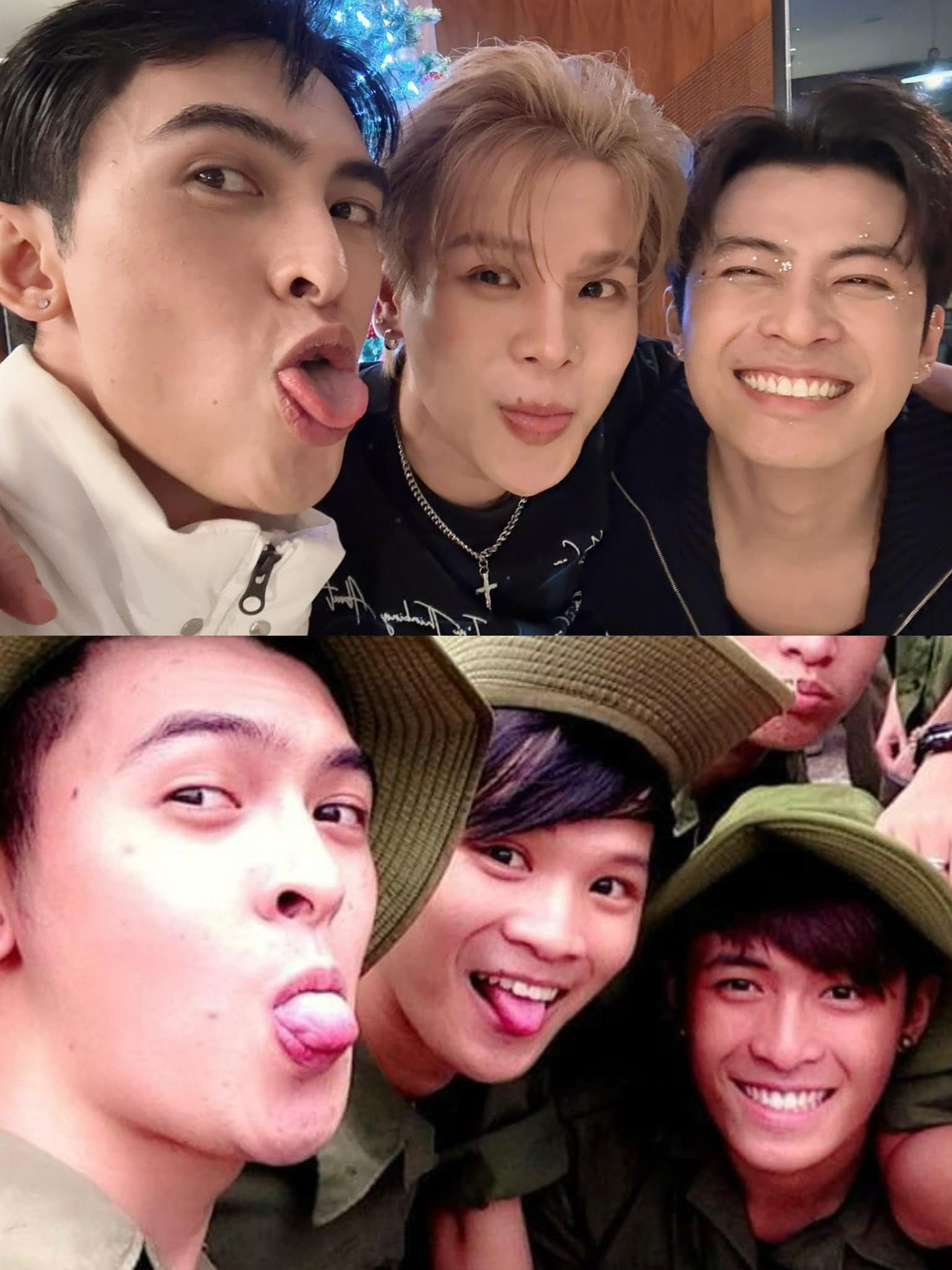 Công Dương, Phạm Đình Thái Ngân, Gin Tuấn Kiệt kỷ niệm 10 năm tình bạn. Công Dương, Phạm Đình Thái Ngân, Gin Tuấn Kiệt kỷ niệm 10 năm tình bạn.