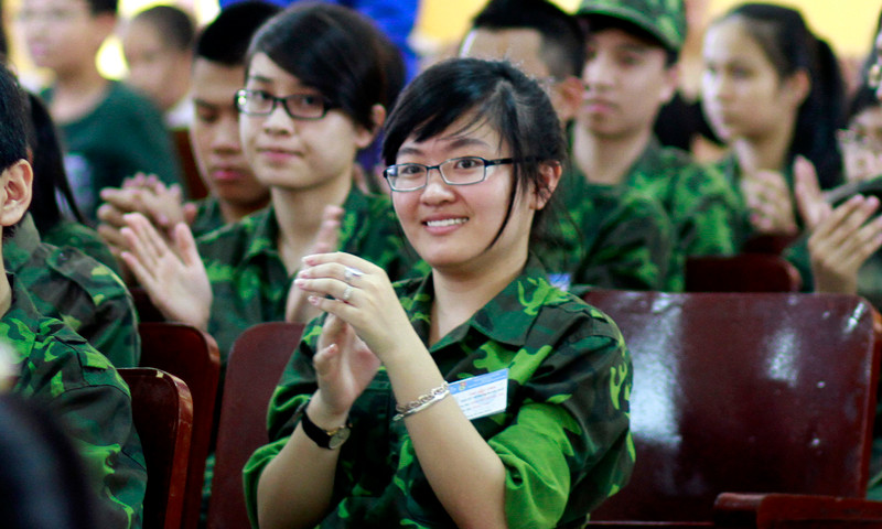 Lớp học kỳ quân đội sẽ mang lại nhiều trải nghiệm thú vị cho các bạn trẻ
