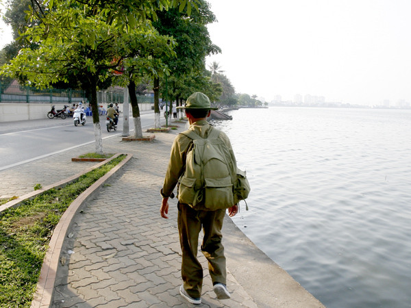 Những bước chân vẫn hùng dũng như những anh bộ đội cụ Hồ năm xưa