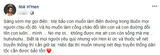 Buôn làng muốn đổi tên đường là H'Hen Niê, nàng hậu phản ứng bất ngờ ảnh 1