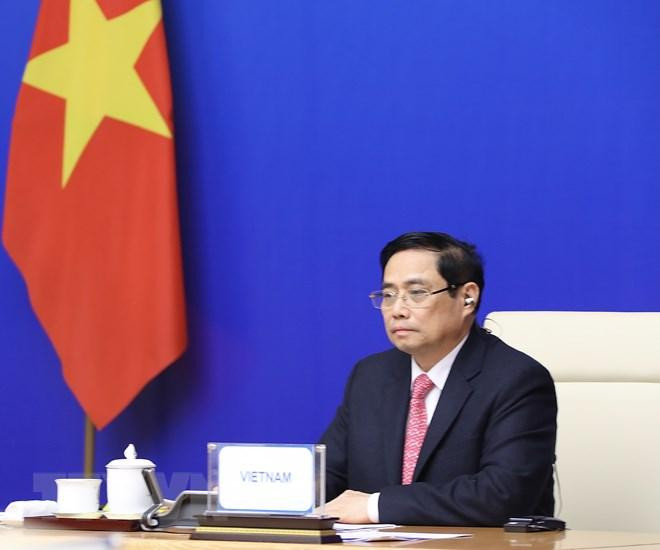 Thủ tướng Phạm Minh Chính dự Hội nghị Cấp cao Á-Âu lần thứ 13. (Ảnh: Lâm Khánh/TTXVN) Thủ tướng Phạm Minh Chính dự Hội nghị Cấp cao Á-Âu lần thứ 13. (Ảnh: Lâm Khánh/TTXVN)