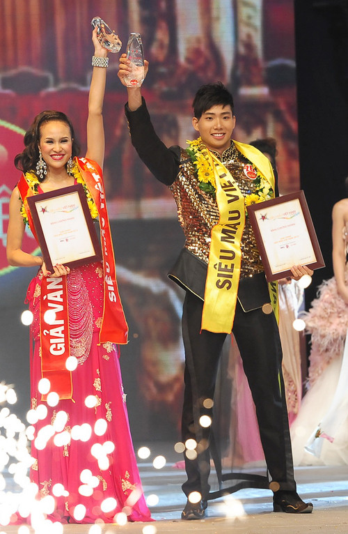 Phương Mai và Hữu Long đăng quang không có gì bất ngờ. Ảnh: LVPH