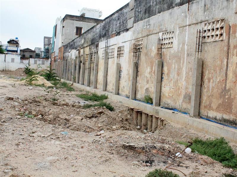 Dự án The Montana giờ chỉ là bãi đất trống - Ảnh: Hà Phan