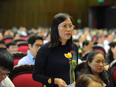 Đại biểu Lê Thị Nga