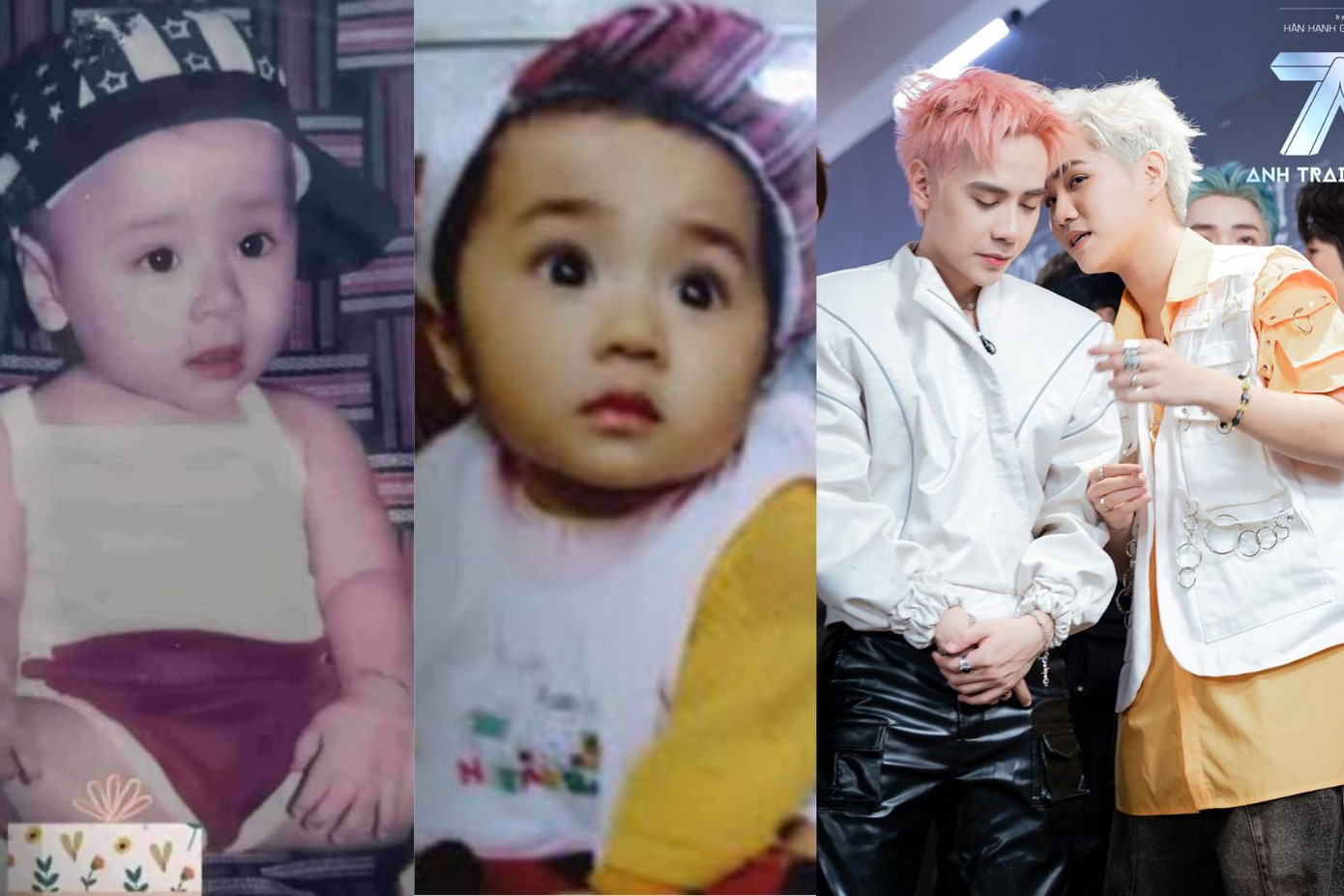 Hai thiếu nhi "ngoan xinh yêu" Quang Hùng MasterD và Captain Boy. Hai thiếu nhi "ngoan xinh yêu" Quang Hùng MasterD và Captain Boy.