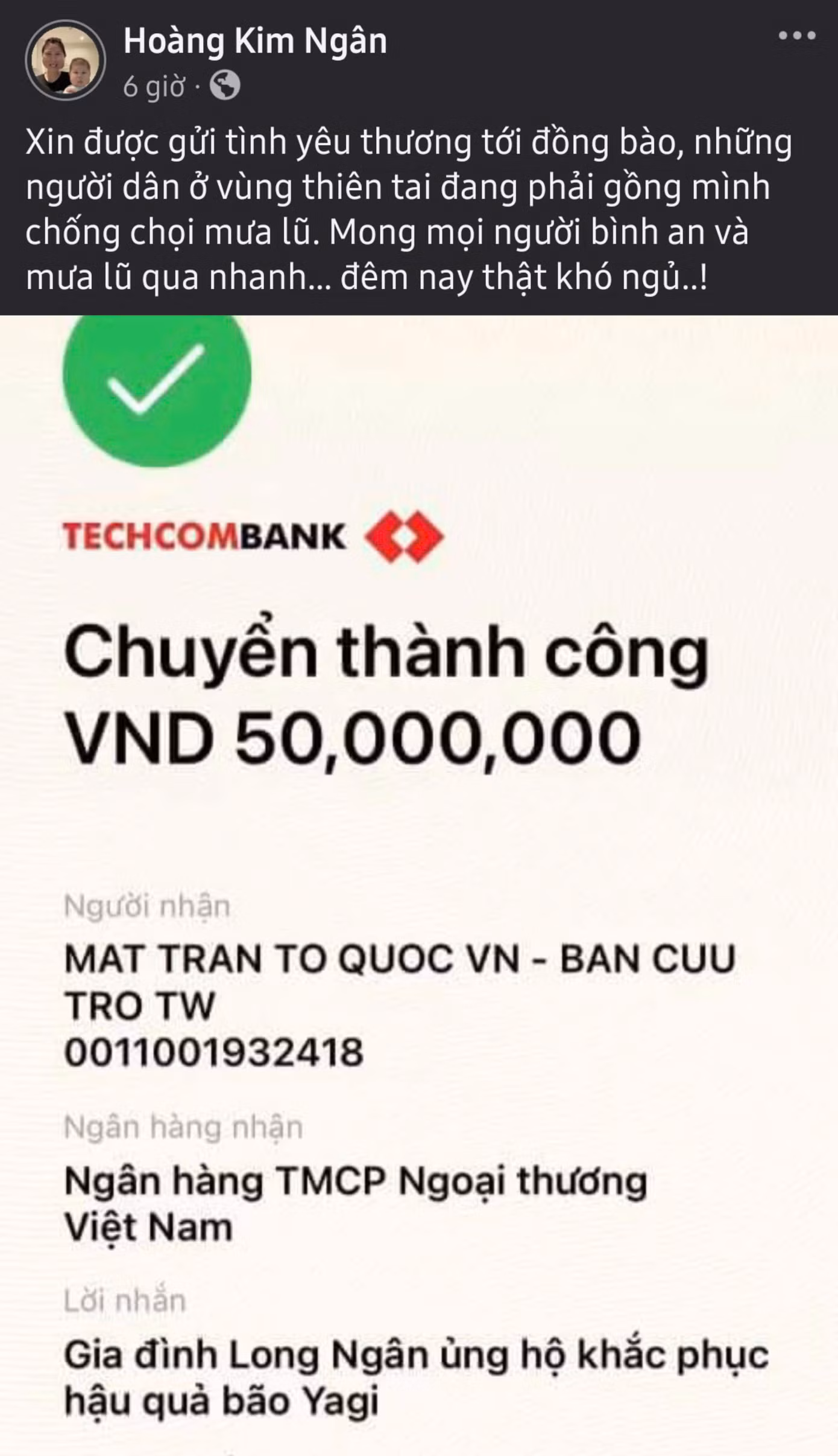 Gia đình Salim cùng bà con khắc phục hậu quả do thiên tai.