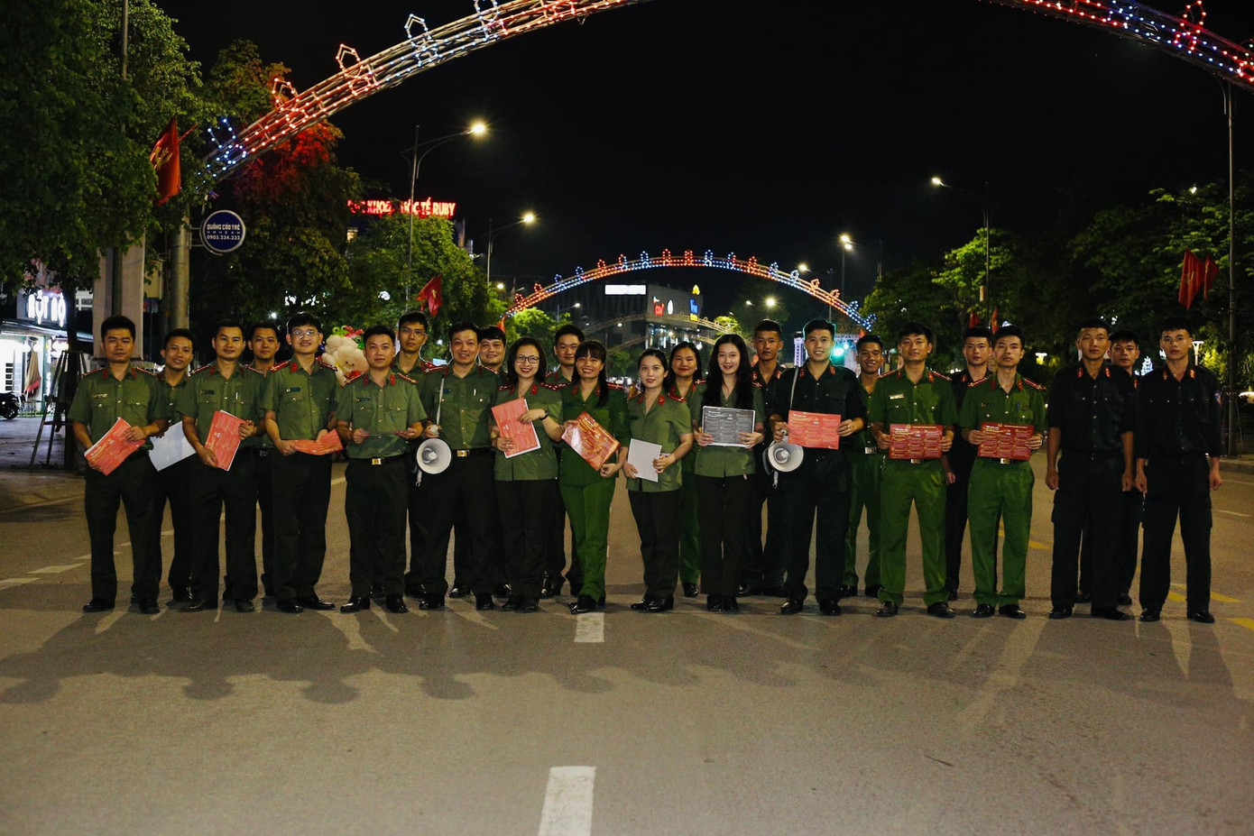 Ảnh: Đoàn Thanh niên Công an Nghệ An