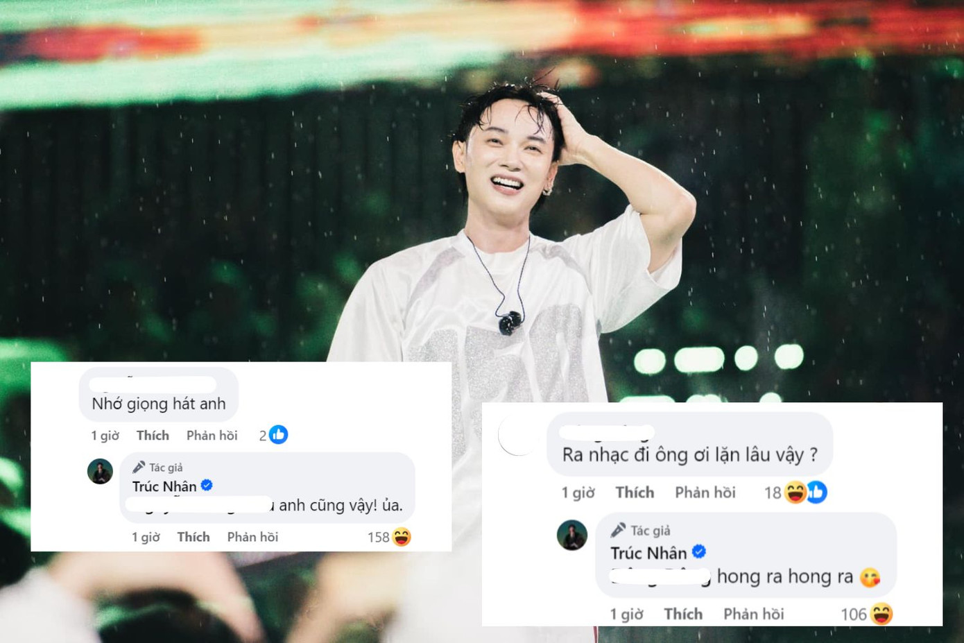 Khán giả vẫn không quên đòi nhạc mới sau thời gian dài Trúc Nhân vắng bóng.