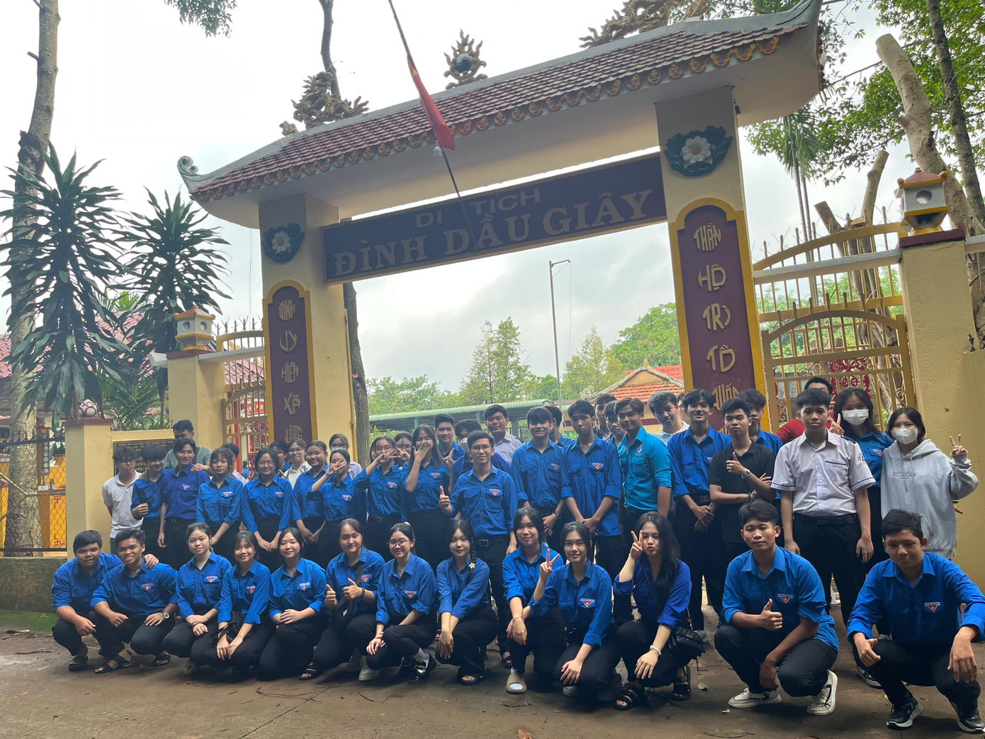 Ảnh: Đoàn thanh niên Thị trấn Dầu Giây