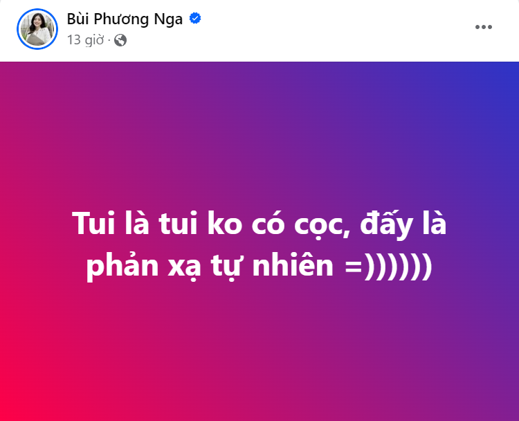 Phương Nga đăng đàn thanh minh cho bản thân càng khiến netizen cười xỉu.