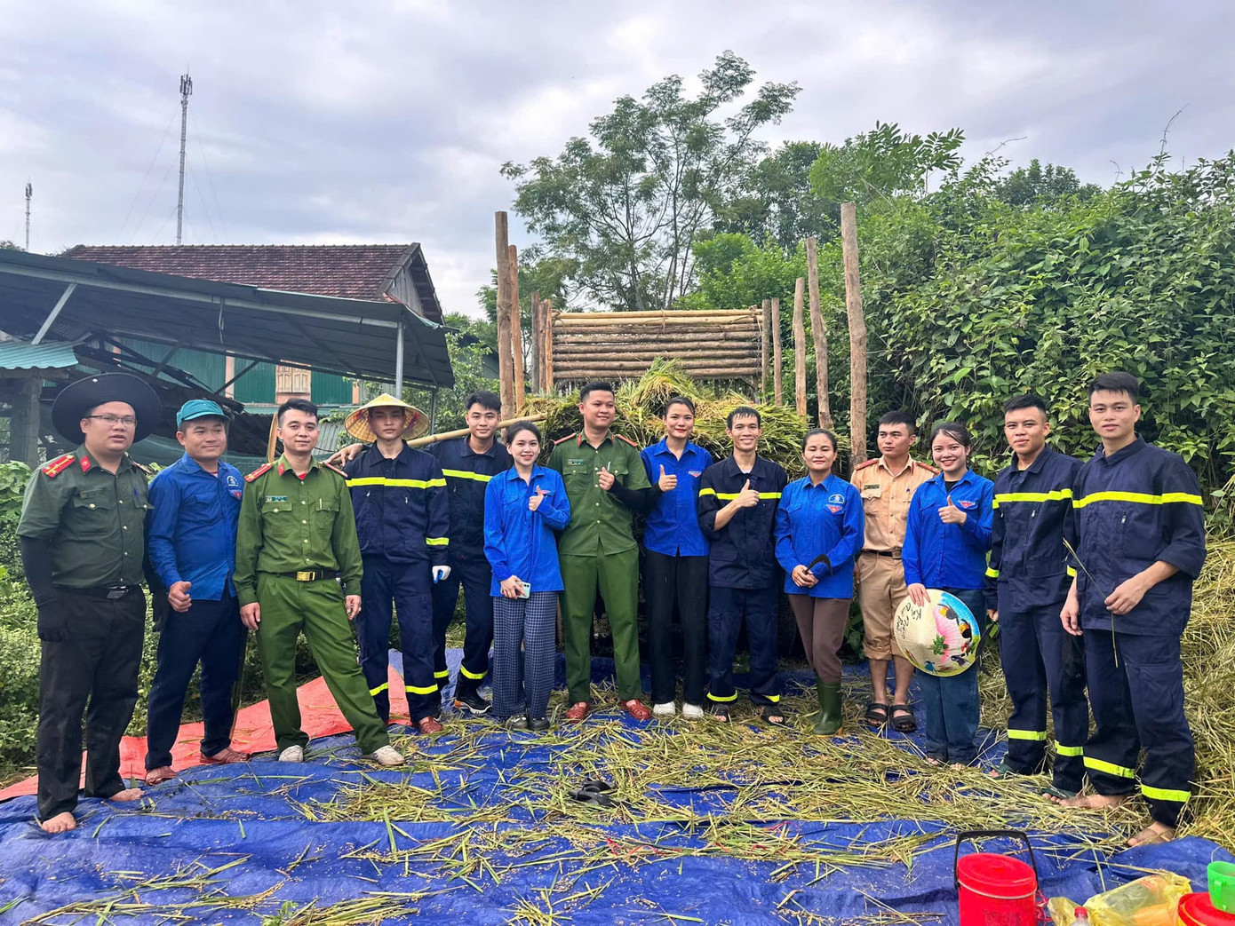 Ảnh: Đoàn Thanh niên Công an Nghệ An