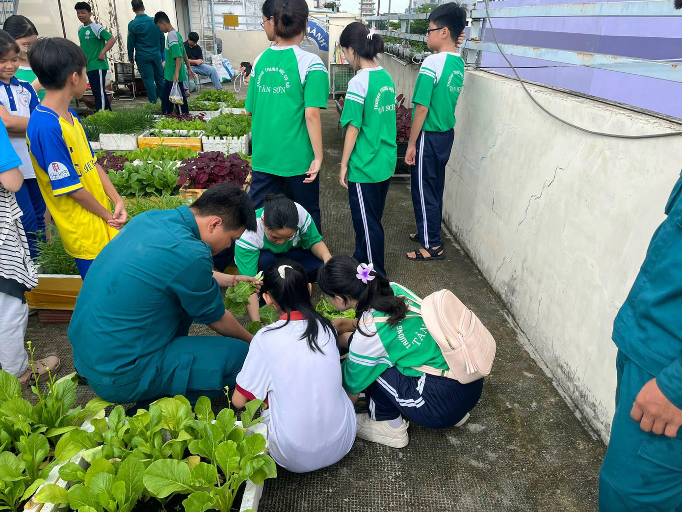 Ảnh: Ban Chỉ Huy Quân Sự Phường 12 Quận Gò Vấp.