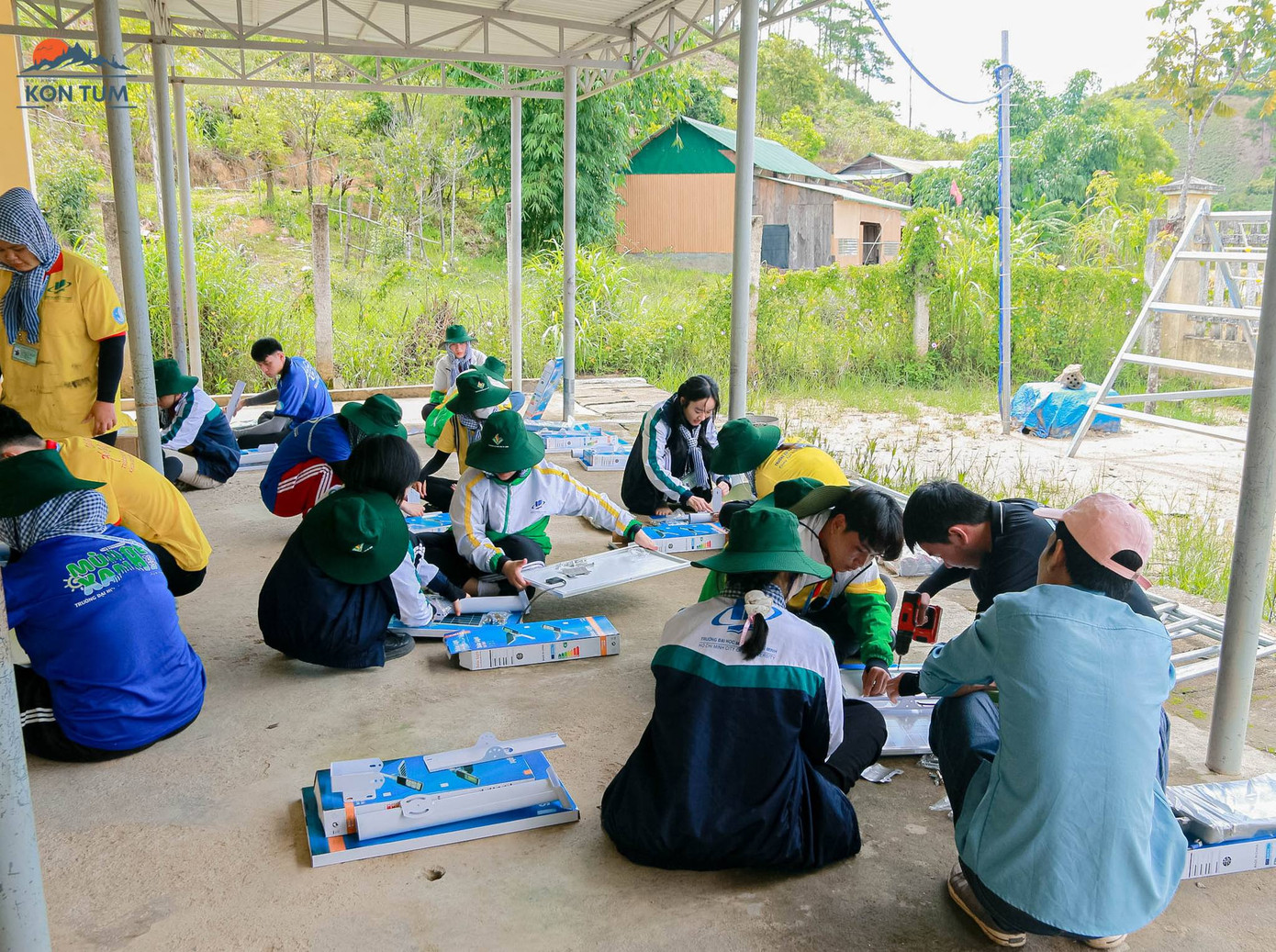 Ảnh: Đội hình Kon Tum - Mùa Hè Xanh OU 2024