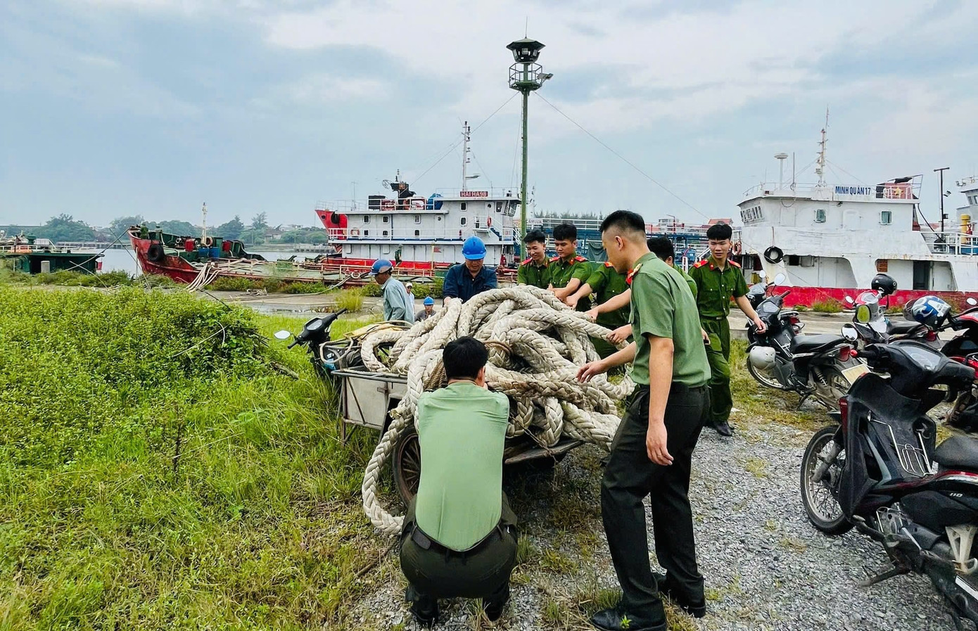 Ảnh: Tuổi trẻ Công an Thái Bình