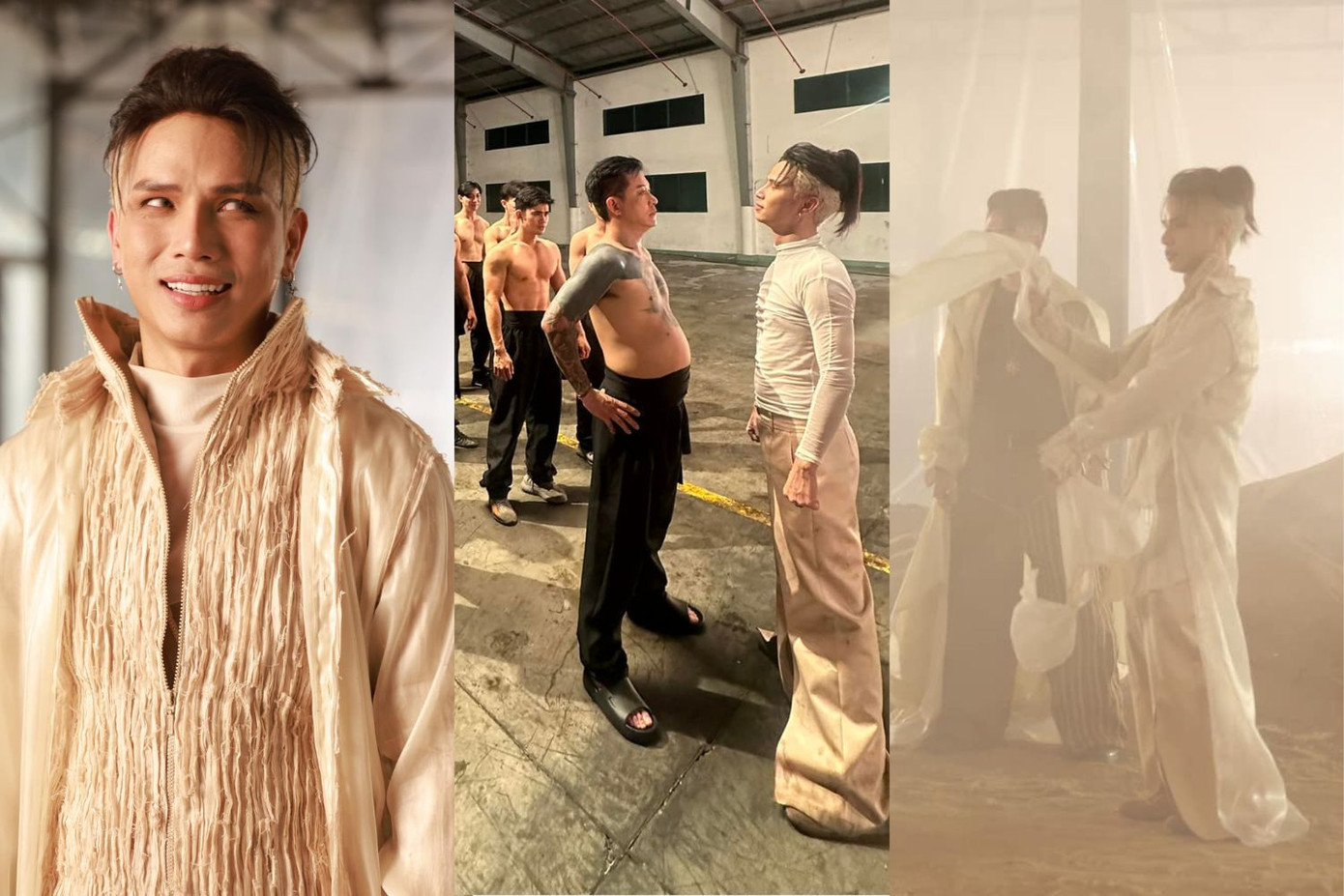 Neko Lê hết thách đấu Tuấn Hưng đòi &quot;1 chọi 100&quot; đến bận múa lụa.