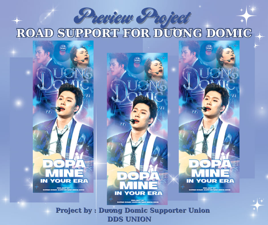 Dự án tiếp sức của FC Dương Domic. Ảnh: BLUE of DOMIC Dự án tiếp sức của FC Dương Domic. Ảnh: BLUE of DOMIC