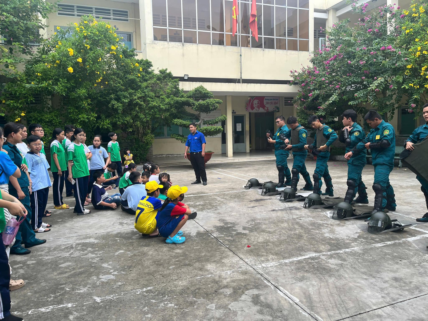 Ảnh: Ban Chỉ Huy Quân Sự Phường 12 Quận Gò Vấp.